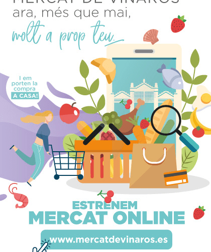 El Mercat de Vinaròs estrena compres online i repartiment a domicili