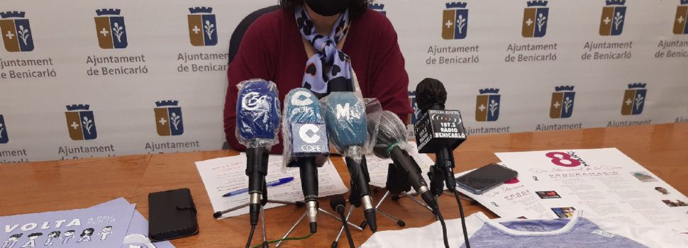 La programació del Dia de les Dones a Benicarló serà en línia però sense oblidar el to reivindicatiu