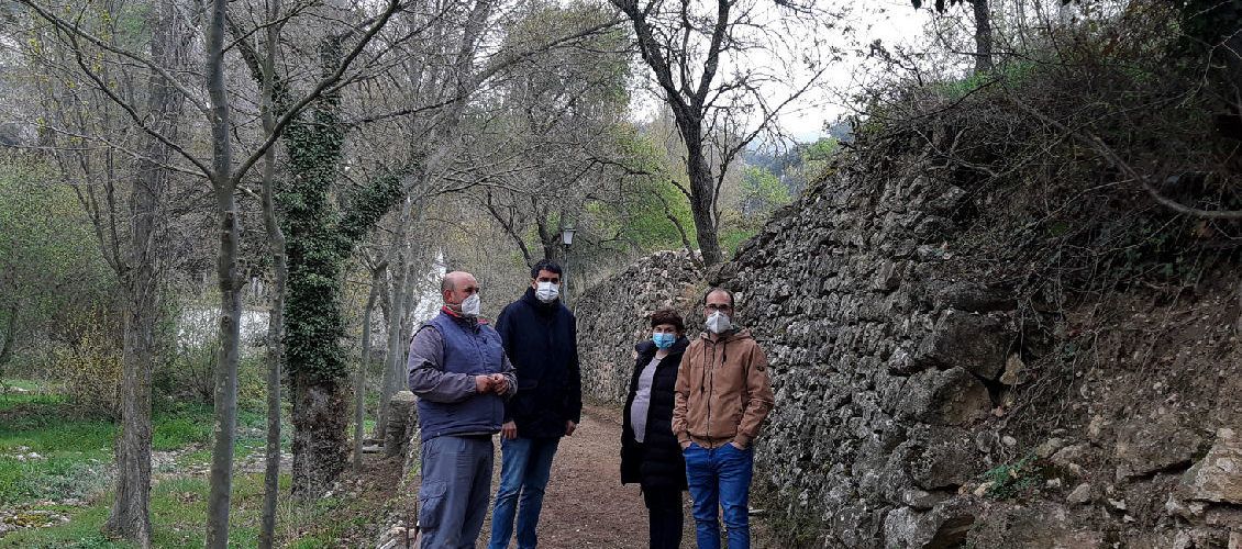 Comencen les obres de millora al camí del Roser de Xiva