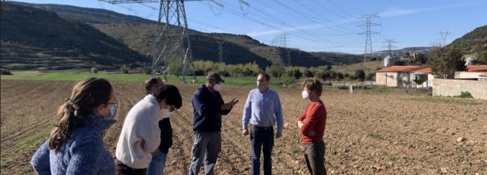 Blanch (PSPV-PSOE) visita les zones afectades per la MAT de Forestalia per recollir reivindicacions de la ciutadania i alcaldes
