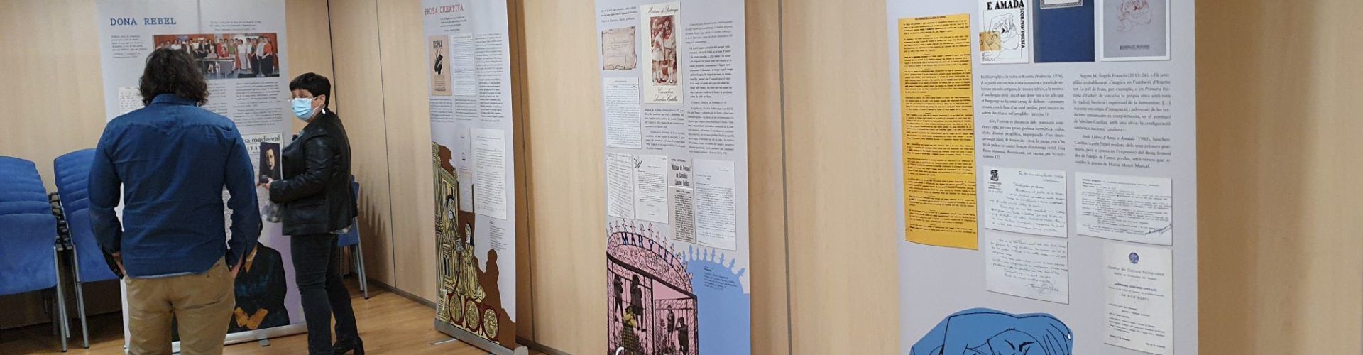Fotos i vídeo: exposició Carmelina Sánchez-Cutillas “Des de les fronteres del Silenci”