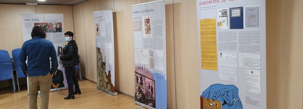 Fotos i vídeo: exposició Carmelina Sánchez-Cutillas “Des de les fronteres del Silenci”