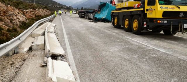 Accidentes sin heridos en Catí y Vinaròs