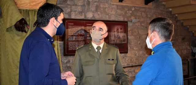 Visita del nou Subdelegat de Defensa a Morella