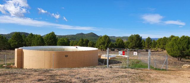En construcción depósitos para extinción de incendios forestales en Cabanes, Cinctorres, Morella, Rossell y Xert
