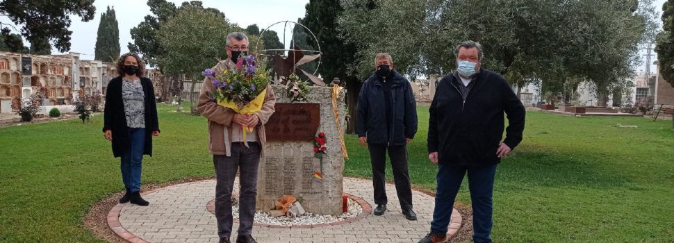 Esquerra Vinaròs homenatja les víctimes de la repressió franquista