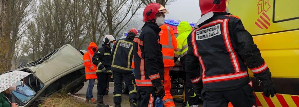 Accidente en el término municipal de Vilafranca