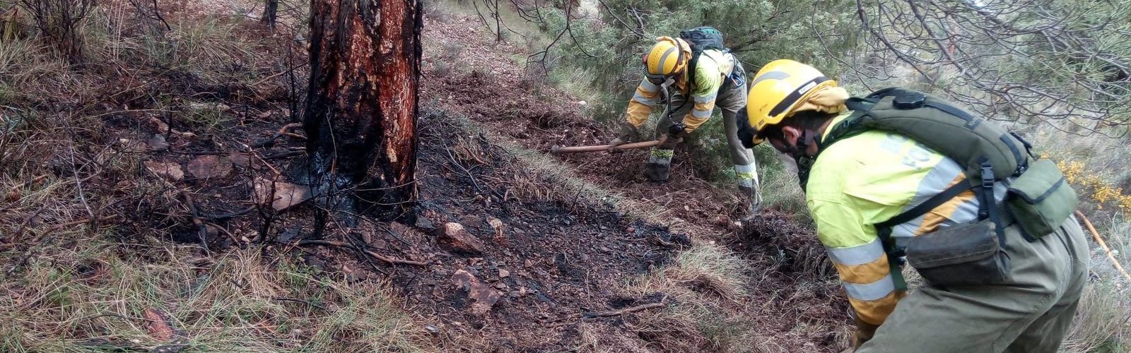 Conato de incendio en Morella por caída de rayos