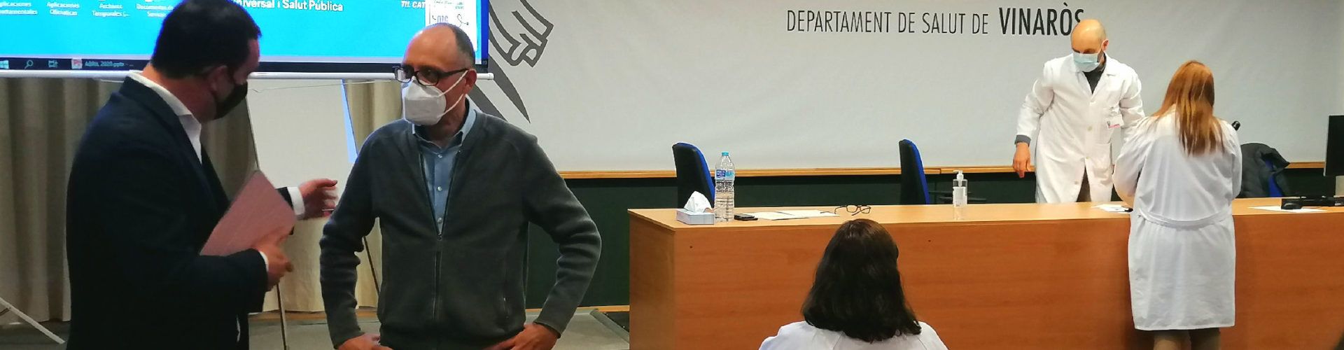 Andrés Martínez recuerda a Sanitat que Peñíscola dispone de un espacio habilitado para la vacunación de los vecinos de la población