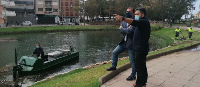 Peníscola avança en les tasques rutinàries de neteja de l’Ullal de l’Estany
