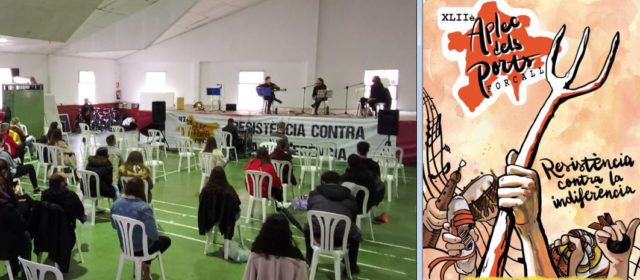 Un centenar de participants en la festa de presentació del cartell del 42è Aplec dels Ports