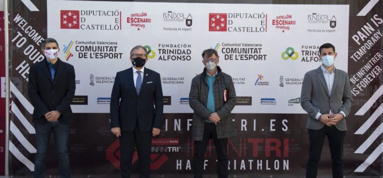 La Diputació avala la celebració de l’Infinitri Half Triathlon a Peníscola pel seu potencial per a difondre la imatge de la província