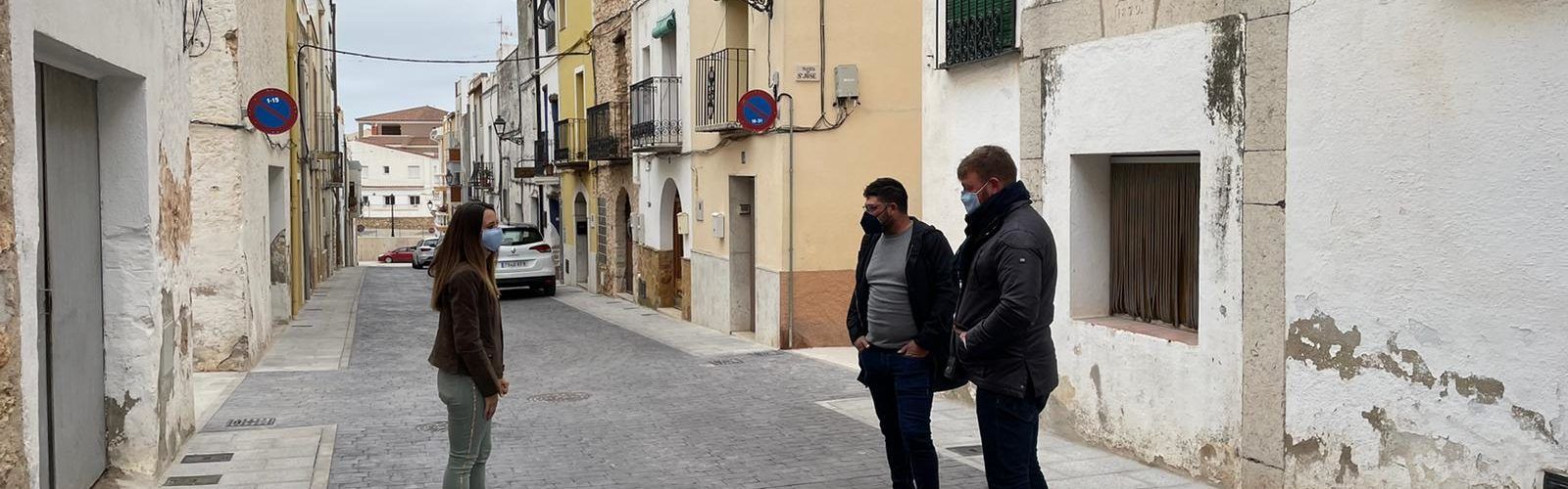 El Ayuntamiento de Sant Jordi finaliza las obras para mejorar todos los servicios de la calle Sant Josep