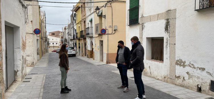 El Ayuntamiento de Sant Jordi finaliza las obras para mejorar todos los servicios de la calle Sant Josep