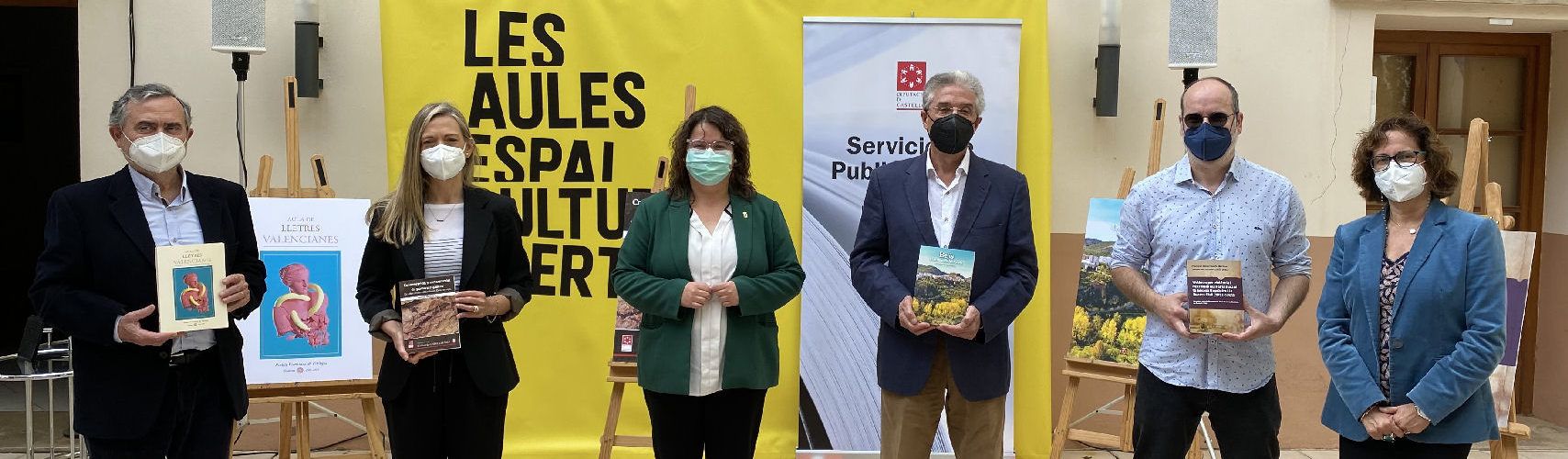 La Diputació posa en valor la història, patrimoni i llengua de Castelló amb el llançament de quatre llibres inspirats en la província
