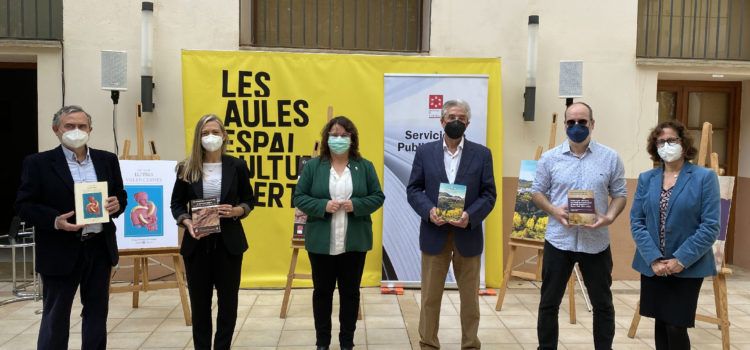 La Diputació posa en valor la història, patrimoni i llengua de Castelló amb el llançament de quatre llibres inspirats en la província