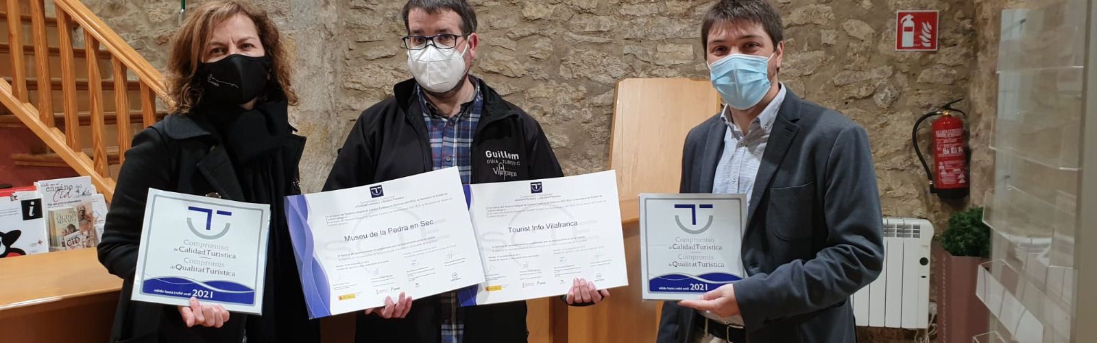 Vilafranca entrega els certificats de qualitat SICTED