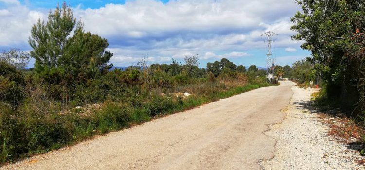 Benicarló condicionarà el tram central del camí de les Foies a través del Pla 135