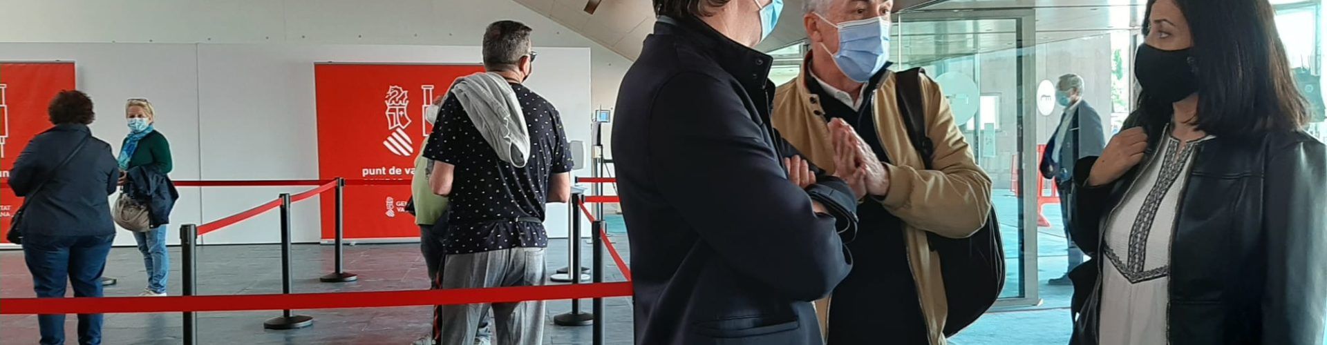 Barceló: “El proceso de vacunación a toda la población de la Comunitat Valenciana está transcurriendo a buen ritmo y de forma ágil”