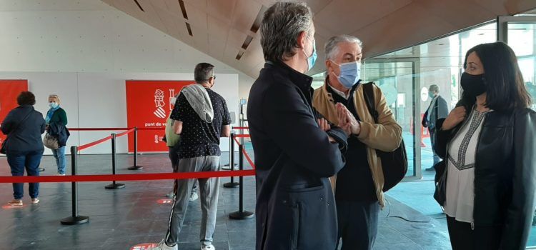 Barceló: “El proceso de vacunación a toda la población de la Comunitat Valenciana está transcurriendo a buen ritmo y de forma ágil”