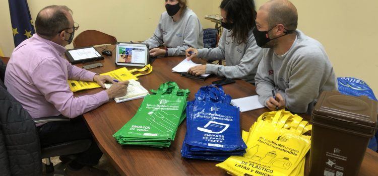 El Servei d’Educació Ambiental de la Diputació visita Santa Magdalena, avançant que es farà un Pla Local de Residus