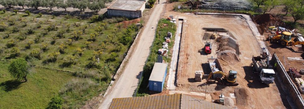 Avancen a bon ritme les obres d’ampliació i millora del CEIP Albert Selma