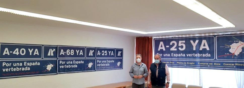 Teruel Existe propone a 188 pueblos de siete provincias que se llenen de pancartas para reivindicar las autovías prometidas