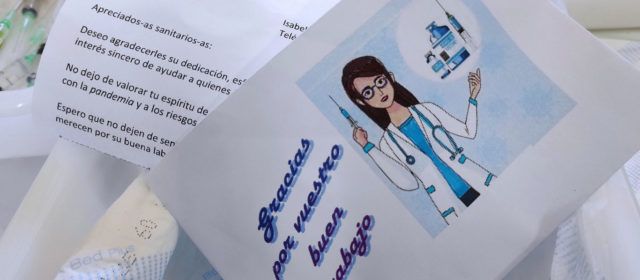 Agradecimiento a una enfermera