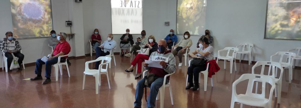 317 dosis de vacunes aquest divendres a la Cámara Agraria de Benicarló