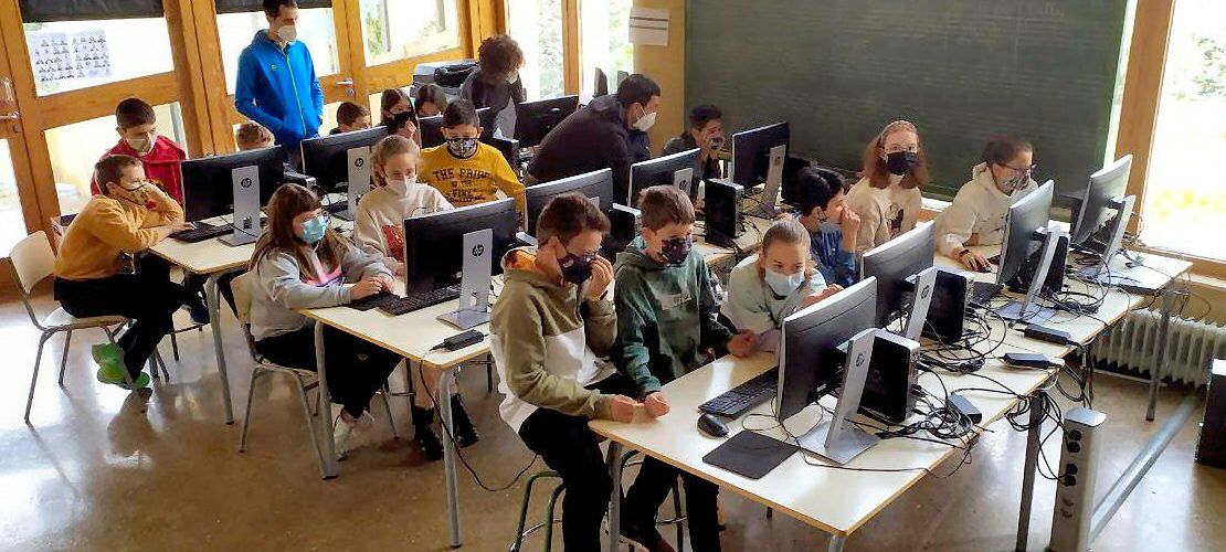El col·legi de Morella participarà el dissabte en el campionat nacional de robòtica Amazon Challenge