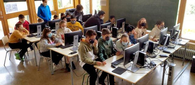 El col·legi de Morella participarà el dissabte en el campionat nacional de robòtica Amazon Challenge
