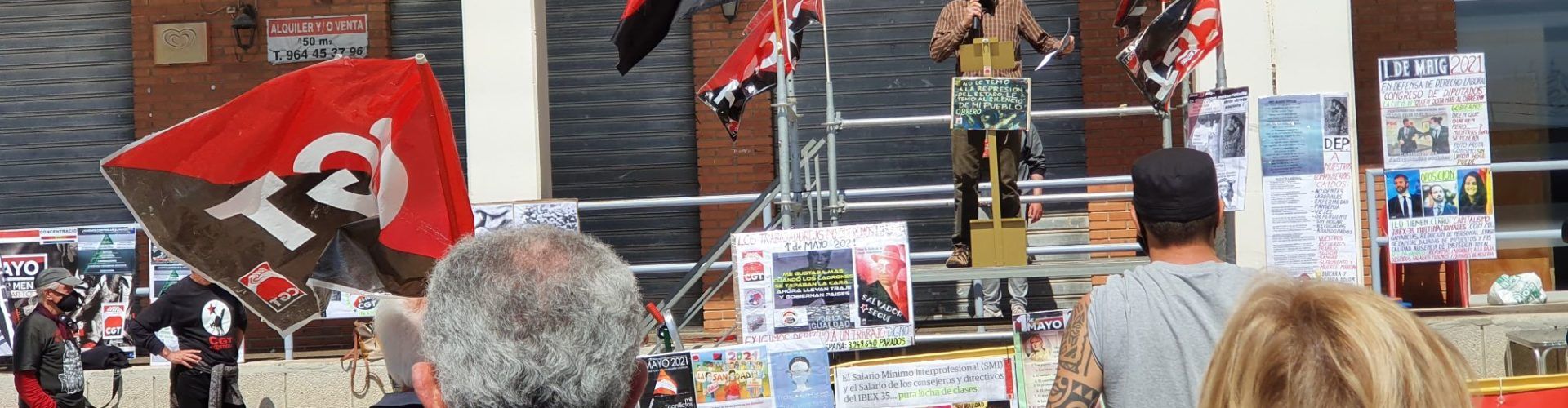 Intersindical Valenciana es manifesta a Vinaròs per exigir més drets per a les treballadores i treballadors