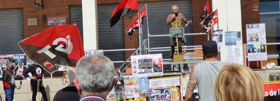 Intersindical Valenciana es manifesta a Vinaròs per exigir més drets per a les treballadores i treballadors