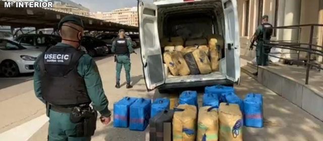 La Guardia Civil se incauta de casi dos toneladas y media de hachís en Vinaròs