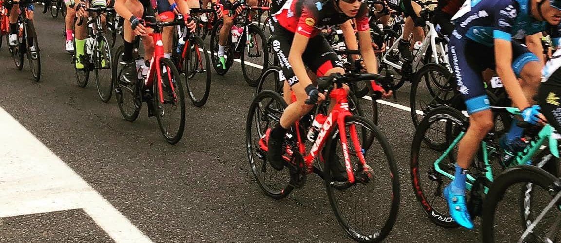El equipo de la Unió Ciclista Benicarló, en la XIX Vuelta Ciclista a Valdepeñas