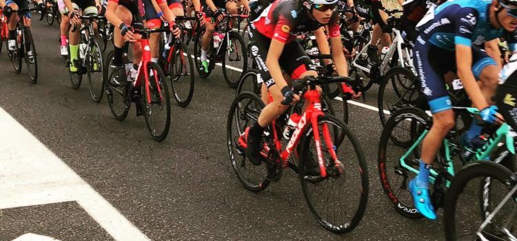El equipo de la Unió Ciclista Benicarló, en la XIX Vuelta Ciclista a Valdepeñas