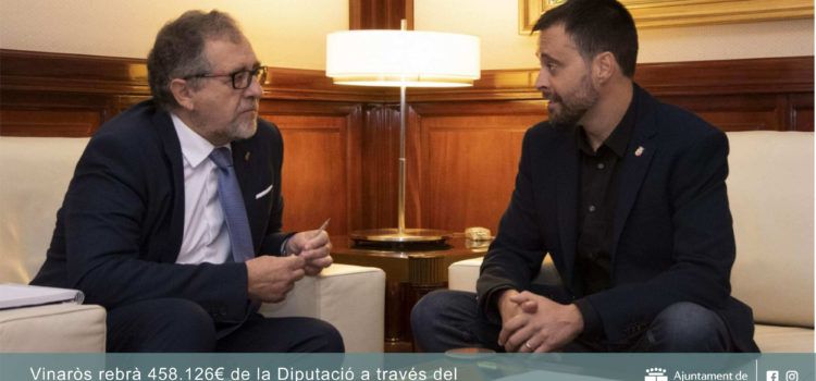 Vinaròs rebrà 458.126 euros de la Diputació a través del Fons de Cooperació Municipal