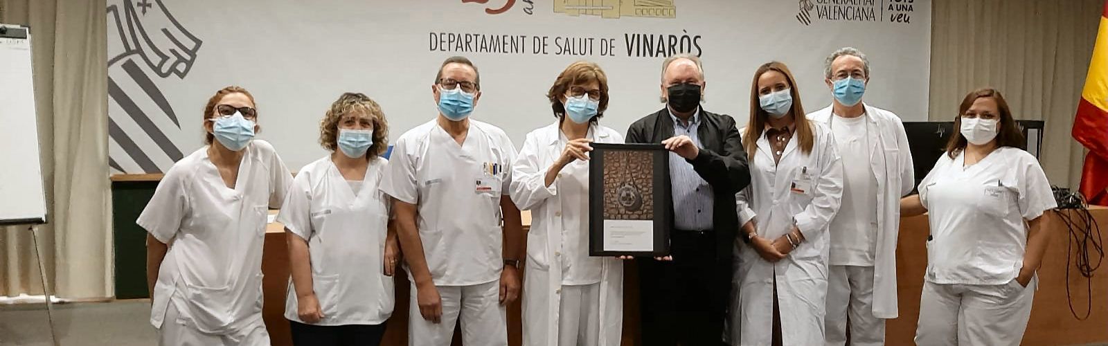 Mostra d’agraïment dedicada al col·lectiu d’Infermera del Departament de Salut de Vinaròs