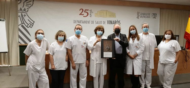Mostra d’agraïment dedicada al col·lectiu d’Infermera del Departament de Salut de Vinaròs