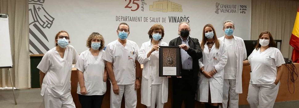 Mostra d’agraïment dedicada al col·lectiu d’Infermera del Departament de Salut de Vinaròs