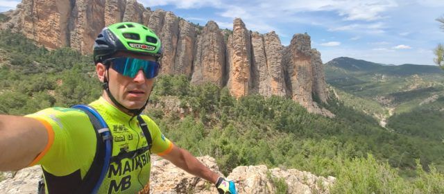 Domingo Castejón, del Club Ciclista Maikbike Vinaròs, recorre en un solo día la Pedals dels Ports