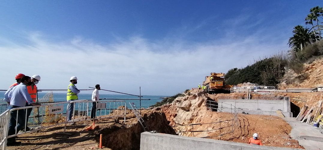 Peníscola emprén el final de les obres en l’accés a la costa sud, després dels desperfectes del Glòria