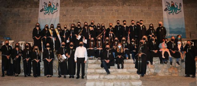 La banda de música de Peníscola torna a l’escenari amb un concert de marxes mores i cristianes