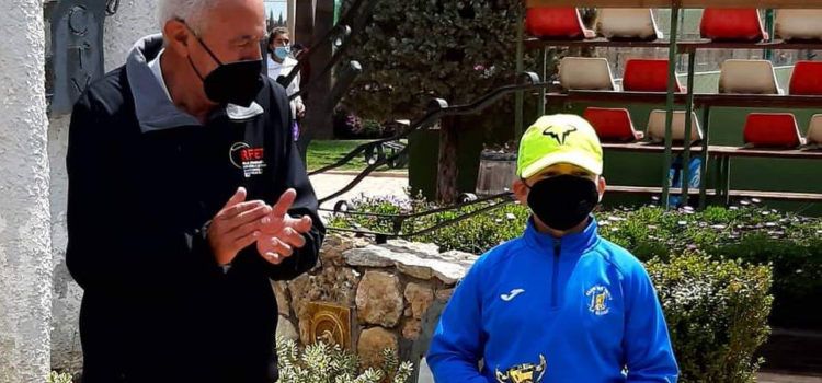 Marcos Torres (Club Tenis La Closa, Vinaròs), campió en el circuit Albert Montañés