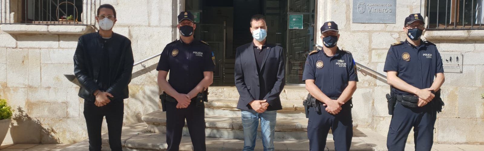 Dos nous inspectors de Policia Local prenen possessió del seu càrrec a l’Ajuntament de Vinaròs