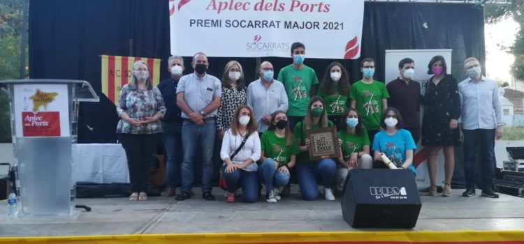 L’Aplec dels Ports recull el premi Socarrat Major 2021