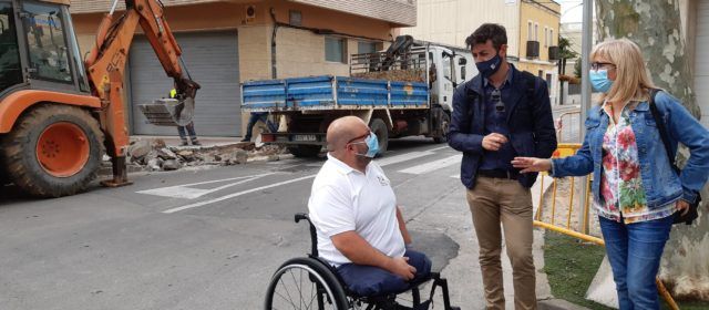 Benicarló millora l’accessibilitat dels passos de vianants a través dels pressupostos participatius