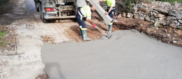 L’Ajuntament de Càlig pavimenta el camí Socors