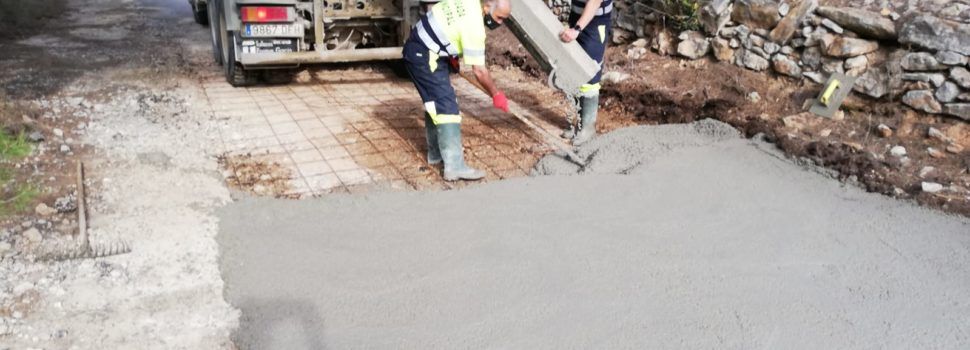 L’Ajuntament de Càlig pavimenta el camí Socors