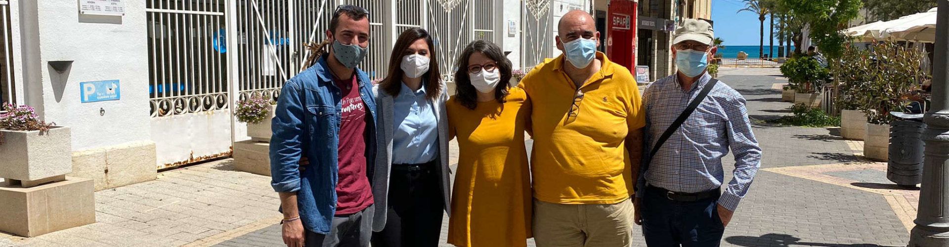 Mónica Oltra visita la nova residència a Vinaròs i es reuneix amb el col·lectiu de Compromís per Vinaròs